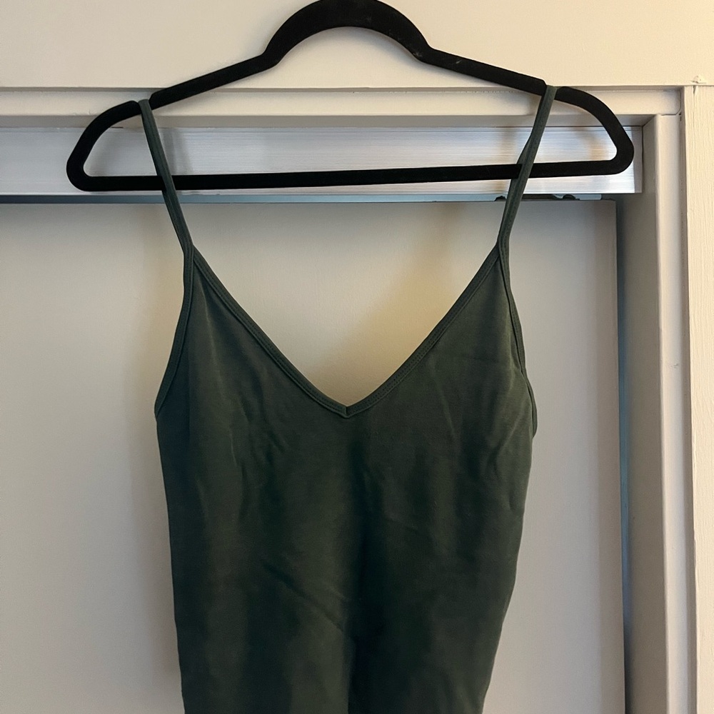 Brandy Melville Forest Green Camisole